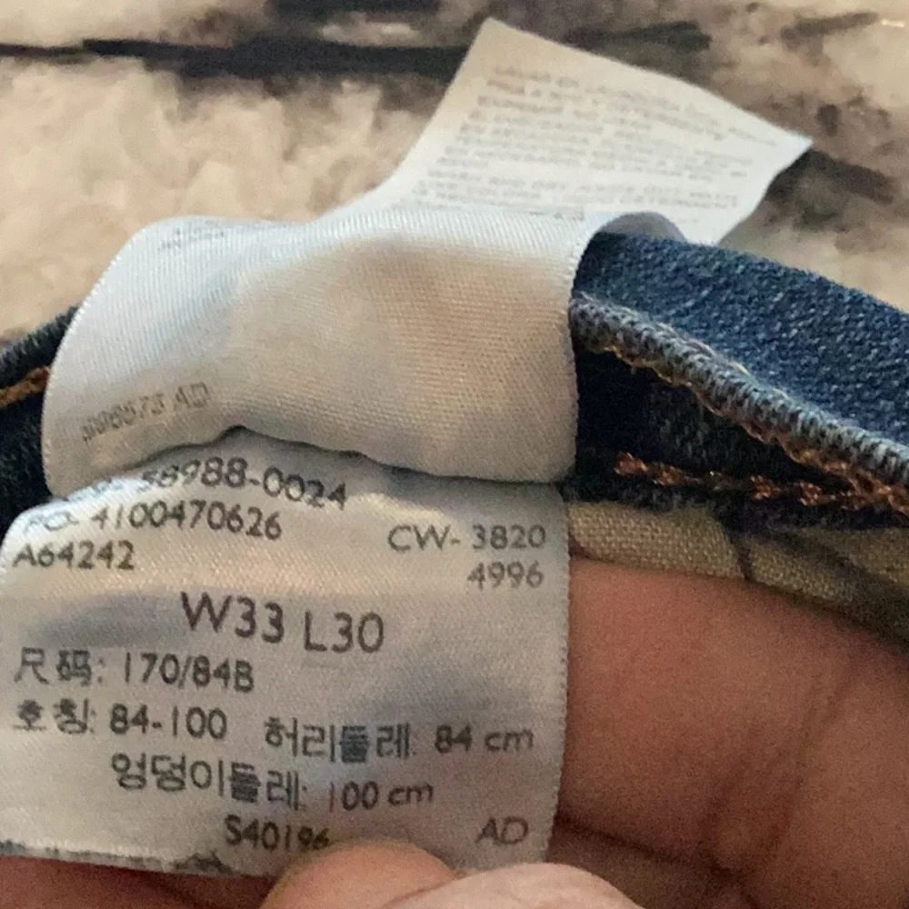 Levi’s S51‎ straight stretch jeans. Preowned